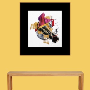 ORIGINAL ARTWORK PAPER COLLAGE
