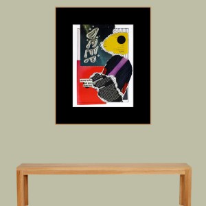 ORIGINAL ARTWORK PAPER COLLAGE