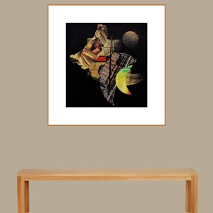 ORIGINAL ARTWORK PAPER COLLAGE
