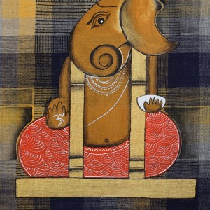 ACRYLIC ON FABRIC ARTPRINT