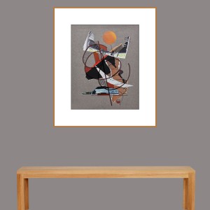 ORIGINAL ARTWORK PAPER COLLAGE