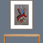 ORIGINAL ARTWORK PAPER COLLAGE