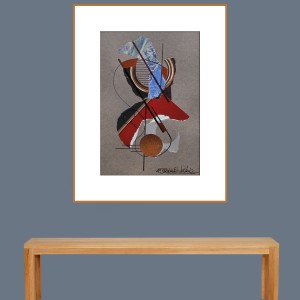 ORIGINAL ARTWORK PAPER COLLAGE