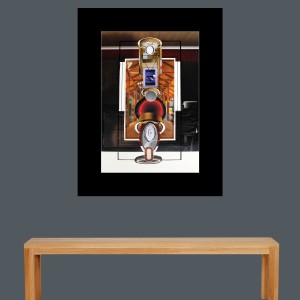 ORIGINAL ARTWORK PAPER COLLAGE