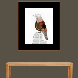 ORIGINAL ARTWORK PAPER COLLAGE