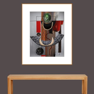 ORIGINAL ARTWORK PAPER COLLAGE