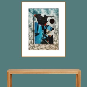 ORIGINAL ARTWORK PAPER COLLAGE