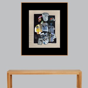 ORIGINAL ARTWORK PAPER COLLAGE