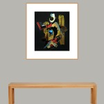 ORIGINAL ARTWORK PAPER COLLAGE