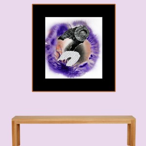 ORIGINAL ARTWORK PAPER COLLAGE