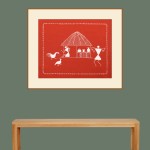 ACRYLIC ON FABRIC ARTPRINT