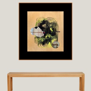 ORIGINAL ARTWORK PAPER COLLAGE