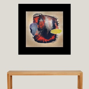 ORIGINAL ARTWORK PAPER COLLAGE