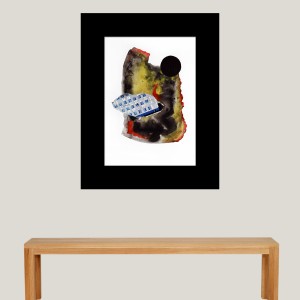 ORIGINAL ARTWORK PAPER COLLAGE
