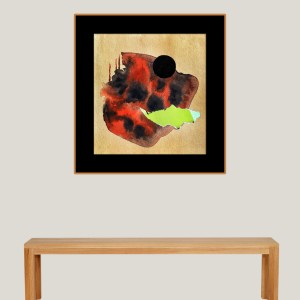 ORIGINAL ARTWORK PAPER COLLAGE