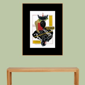 ORIGINAL ARTWORK PAPER COLLAGE