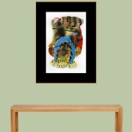 ORIGINAL ARTWORK PAPER COLLAGE