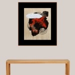 ORIGINAL ARTWORK PAPER COLLAGE