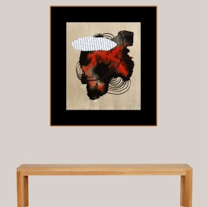 ORIGINAL ARTWORK PAPER COLLAGE