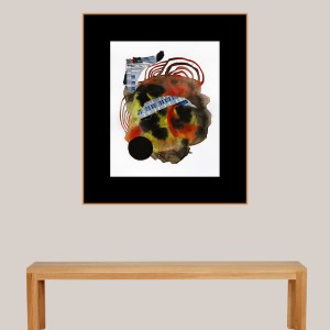 ORIGINAL ARTWORK PAPER COLLAGE