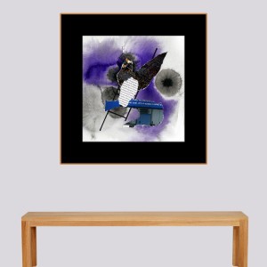 ORIGINAL ARTWORK PAPER COLLAGE