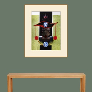 ORIGINAL ARTWORK PAPER COLLAGE