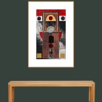 ORIGINAL ARTWORK PAPER COLLAGE
