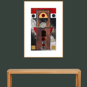 ORIGINAL ARTWORK PAPER COLLAGE