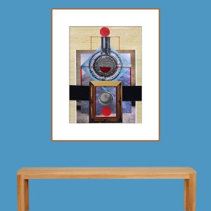 ORIGINAL ARTWORK PAPER COLLAGE