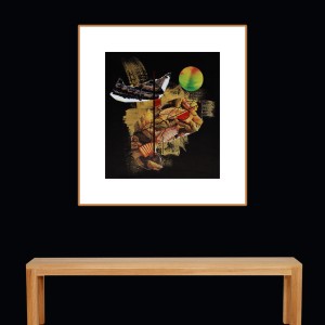 ORIGINAL ARTWORK PAPER COLLAGE