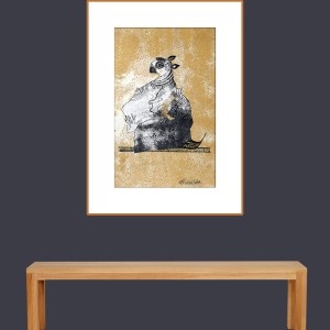 ORIGINAL ARTWORK MIXED MEDIA