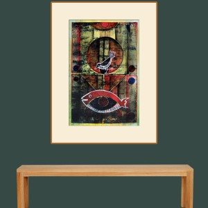 ORIGINAL ARTWORK MIXED MEDIA