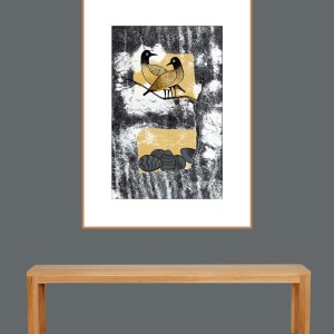 ORIGINAL ARTWORK MIXED MEDIA