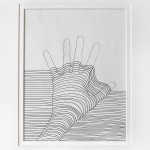 ORIGINAL ARTWORK WITH  DOUBLE MAT