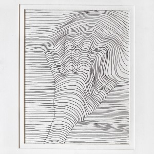 ORIGINAL ARTWORK WITH DOUBLE MAT
