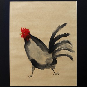ORIGINAL ARTWORK WITH BLACK MAT