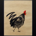ORIGINAL ARTWORK WITH BLACK MAT