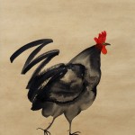 ORIGINAL ARTWORK WITH BLACK MAT