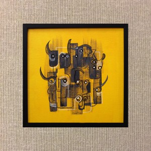 ORIGINAL FRAMED ARTWORK