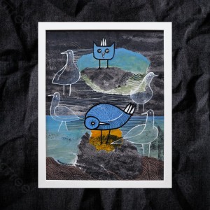 ORIGINAL FRAMED ARTWORK