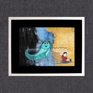 ORIGINAL FRAMED ARTWORK