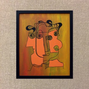 ORIGINAL FRAMED ARTWORK