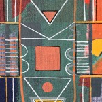 ORIGINAL ARTWORK ACRYLIC ON FABRIC