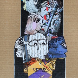 PAPER COLLAGE ARTPRINT
