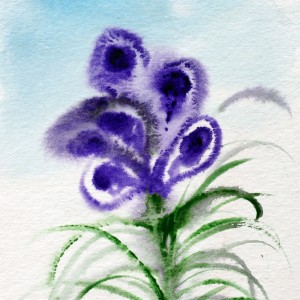 WATERCOLOUR ON PAPER ARTPRINT