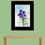 WATERCOLOUR ON PAPER ARTPRINT