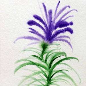 WATERCOLOUR ON PAPER ARTPRINT