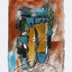 WATERCOLOUR ON PAPER ARTPRINT