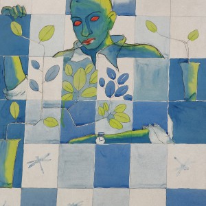 WATER COLOR ON PAPER ART PRINT