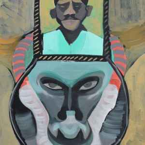 ACRYLIC ON PAPER ARTPRINT